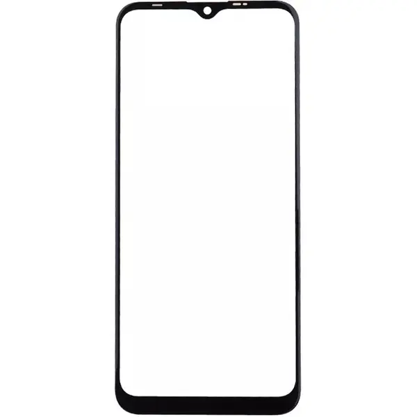 MR3_121608 Скло корпусу для tecno spark 6 go з oca-плівкою, black оригінал (prc) 