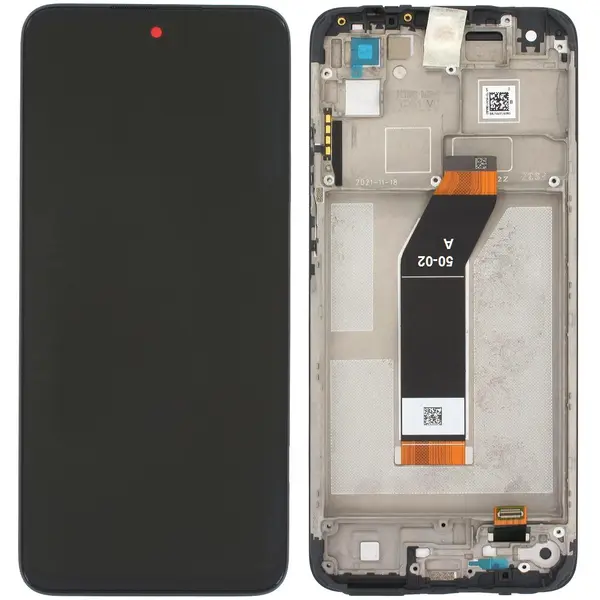 MR3_122319 Дисплей redmi 10 ( (2021), redmi note 11 4g, з сенсором, та рамкою carbon gray original prc 
