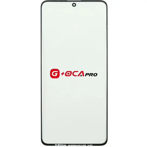 MR3_122659 Скло корпусу для g, oca pro poco f5, redmi note 12 turbo з oca-плівкою, black 