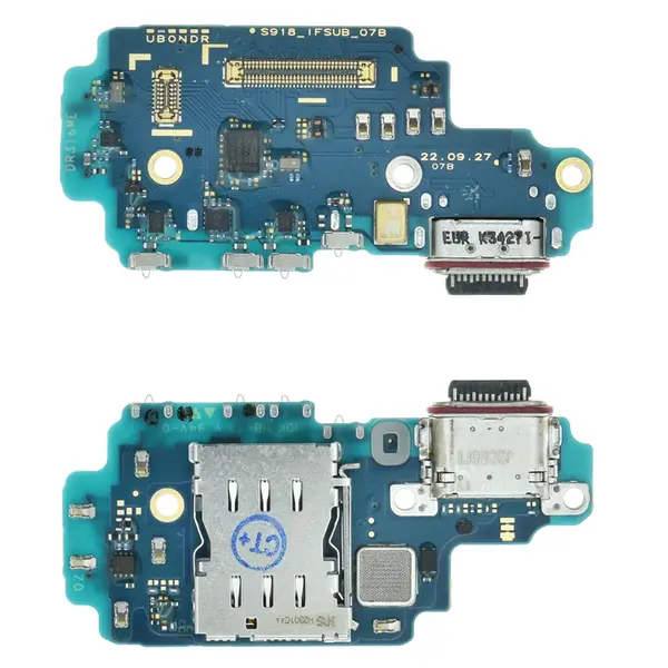 MR3_123010 Нижня плата samsung s918 galaxy s23 ultra оригінал (prc) 