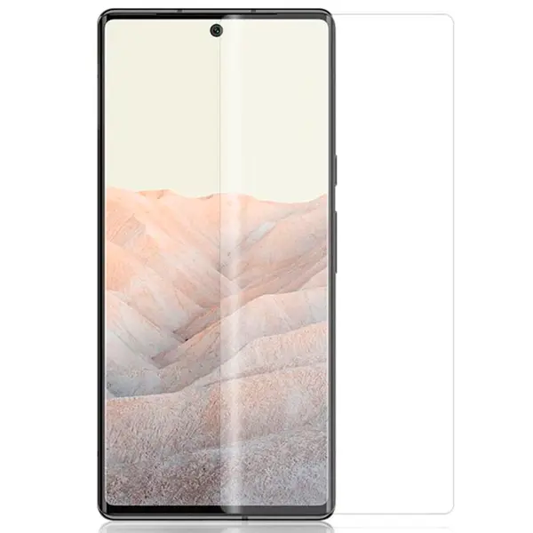 MR3_123155 Скло google pixel 6 pro (0.25mm, 3d, прозорий) в комплекті з uv клеєм і лампою 