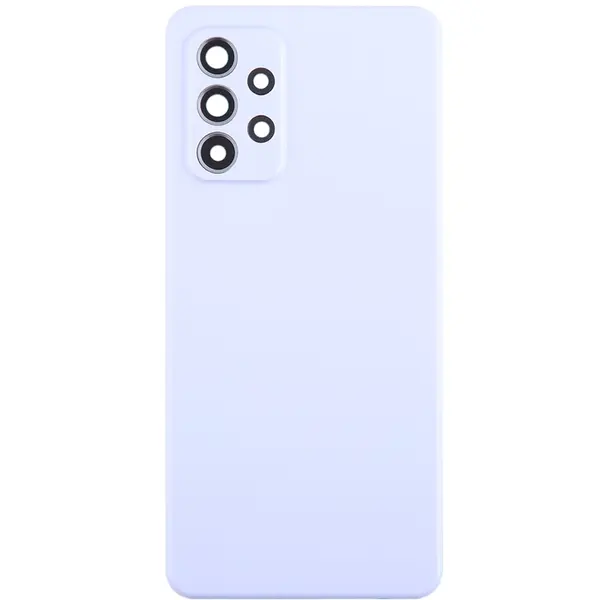 MR3_123435 Задня кришка samsung a525, a528 galaxy a52, a52s (2021) фіолетовий (зі склом камери) оригінал (prc) 