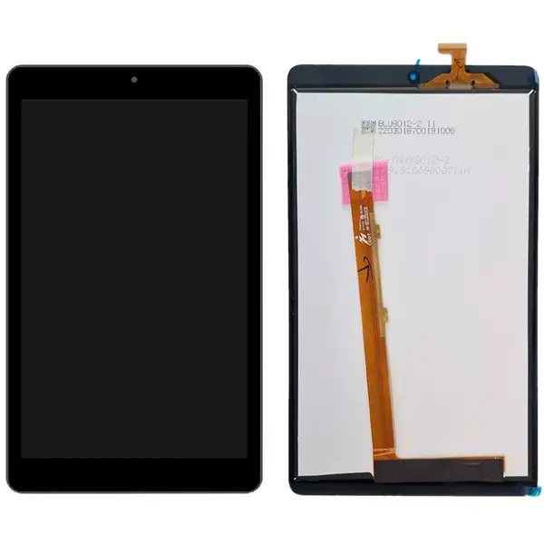 MR3_123693 Дисплей планшета для alcatel 3t 8 (2020), (9032x) ver.1, з сенсором, original (prc), чорний PRC