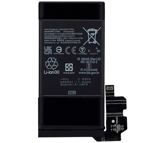 MR3_123757 Акумулятор google pixel 8 (gs35e) сервісний оригінал GOOGLE