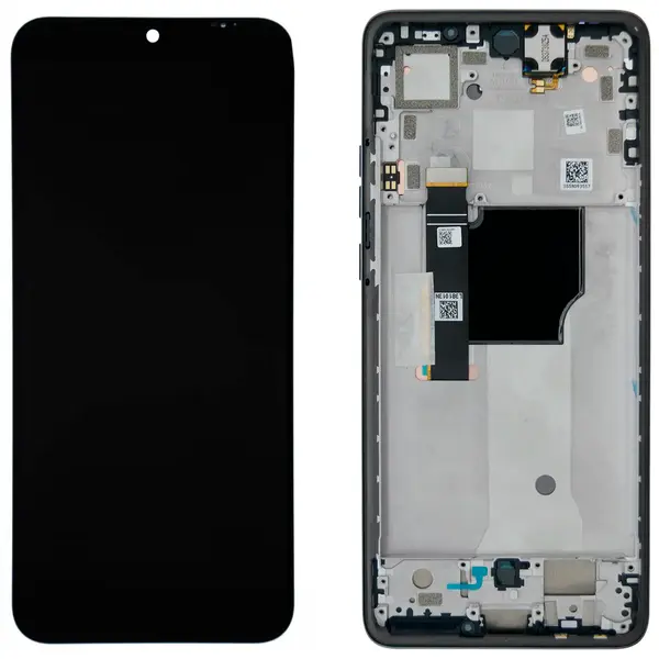 MR3_123937 Дисплей motorola xt2307 moto edge 40 neo, з сенсором, та рамкою black сервісний оригінал 