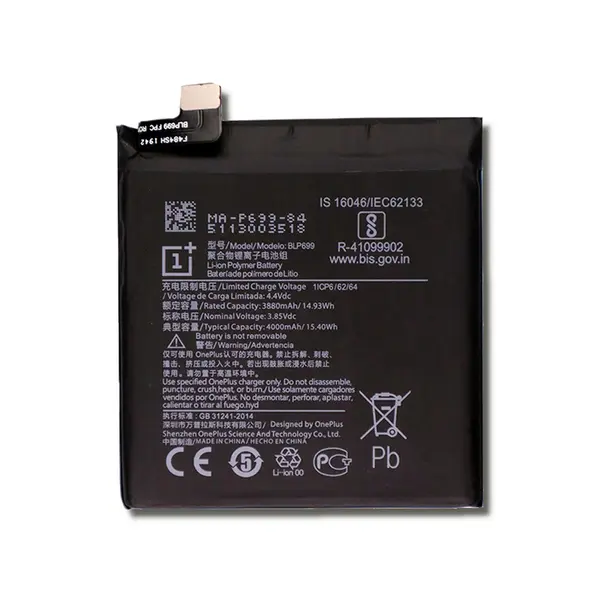 MR3_123976 Акумулятор oneplus 7 pro (blp699), оригінал (prc), (тех. пак) 