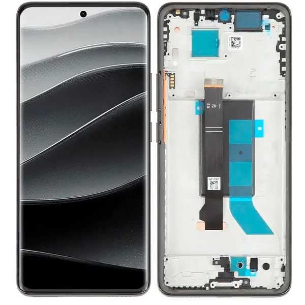MR3_124282 Дисплей redmi note 14 pro 5g, з сенсором, та рамкою midnight black oled 