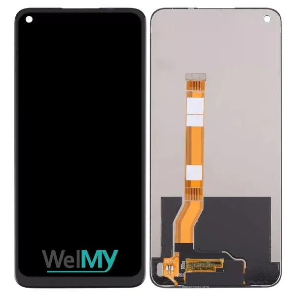 MR3_215121 Дисплей oppo a96 4g, realme 8i, realme 9i, realme narzo 50, з сенсором, black (welmy) 