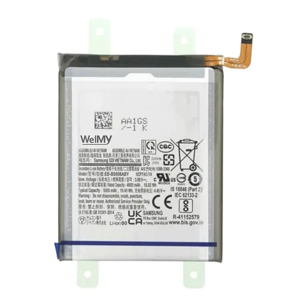 MR3_252944 Акумулятор samsung s908 galaxy s22 ultra (eb-bs908aby) welmy 