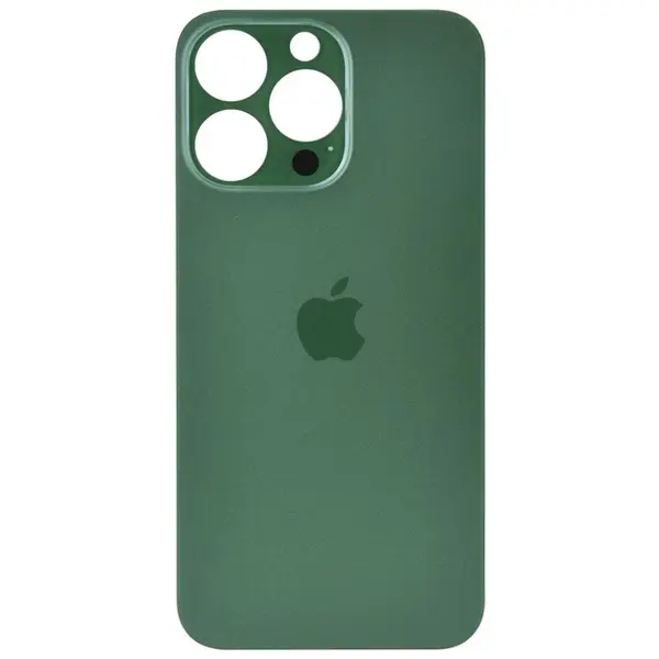 MR3_333186 Задня кришка (скло) iphone 13 pro alpine green (small hole), сервісний оригінал 