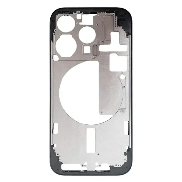 MR3_333296 Середня частина iphone 15 pro black titanium у зборі usa 