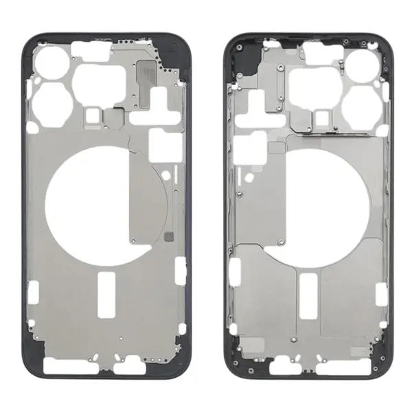 MR3_333298 Середня частина iphone 15 pro max black titanium у зборі usa 