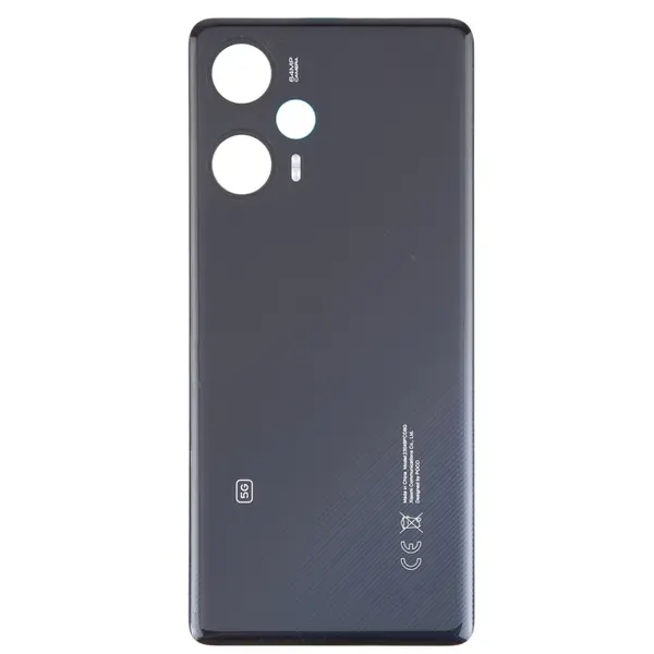 MR3_122763 Задня кришка poco f5 black оригінал (prc) 