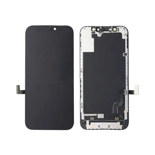 MR3_106995 Дисплей iphone 12 mini, з сенсором, та рамкою black, знятий оригінал 