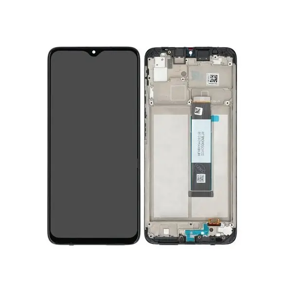 MR3_108517 Дисплей poco m3, redmi 9t, з сенсором, та рамкою power black сервісний оригінал 