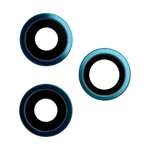 MR3_108670 Скло камери для iphone 12 pro, з рамкою pacific blue (комплект 3шт.) 