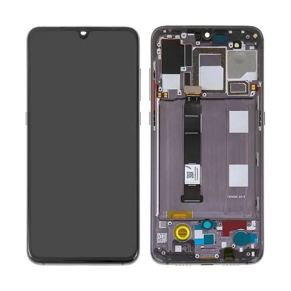 MR3_108930 Дисплей xiaomi mi 9, з сенсором, та рамкою piano black сервісний оригінал 