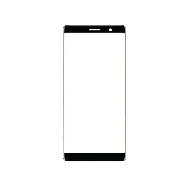 MR3_109036 Скло корпусу для nokia 7 plus dual sim (ta-1046) з oca-плівкою, black оригінал (prc) 