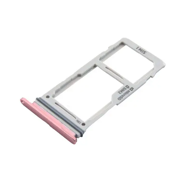 MR3_113931 Тримач sim-карти samsung g970, g973, g975 galaxy s10e, s10, s10 plus flamingo pink (dual sim) 