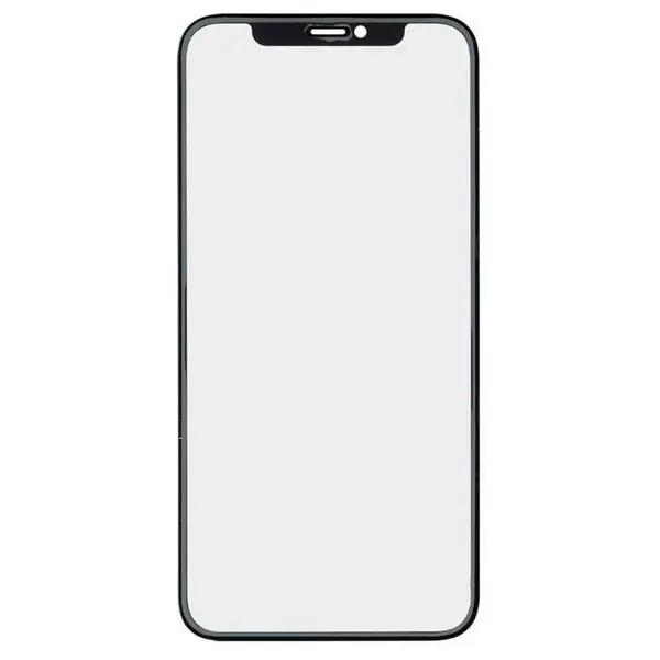 MR3_117601 Скло корпусу для iphone 12 mini з oca-плівкою black оригінал 