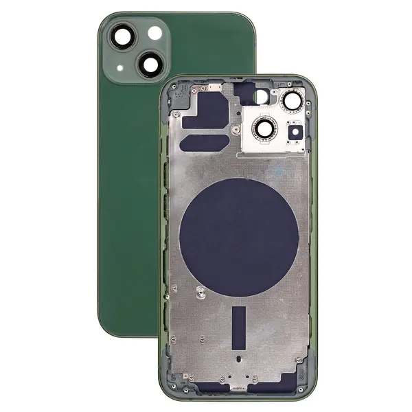 MR3_117649 Корпус iphone 13 green оригінал a+ eu 