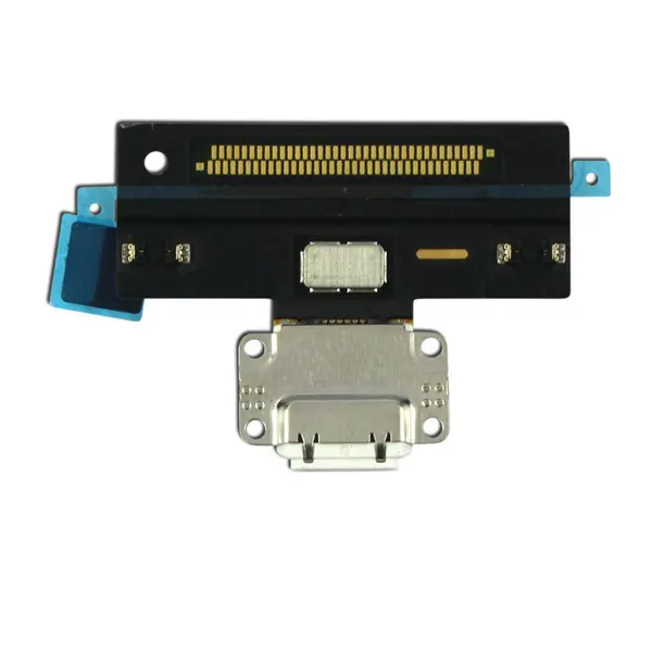 MR3_117678 Шлейф ipad air 3 конектора зарядки, з компонентами, білий 