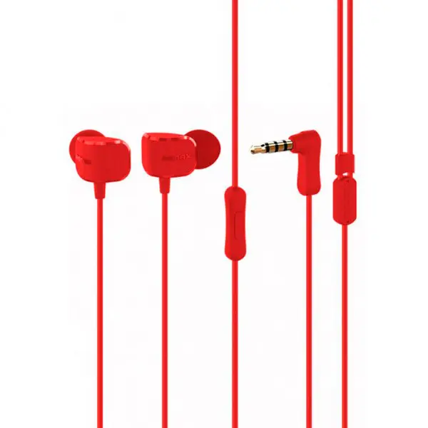 MR3_118493 Навушники remax rm-502 crazy robot in-ear earphone red 