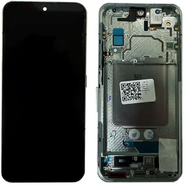 MR3_121541 Дисплей xiaomi 13, з сенсором, та рамкою flora green сервісний оригінал 