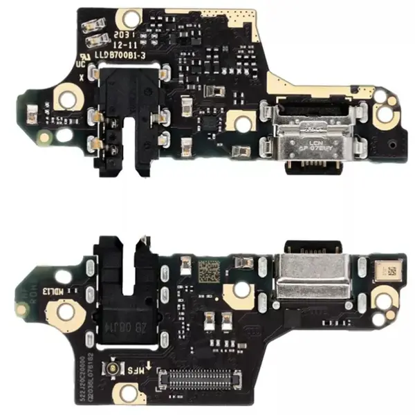 MR3_121595 Нижня плата poco x3, x3 nfc, poco x3 pro сервісний оригінал 