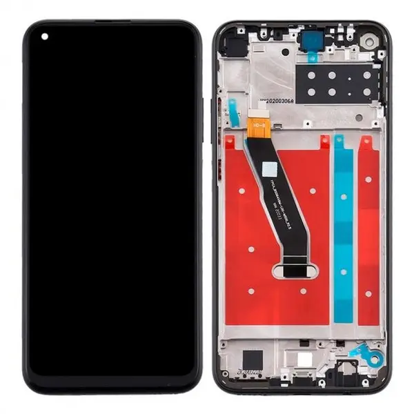 MR3_121745 Дисплей huawei p40 lite e, y7p 2020, honor 9c, honor play 3, з сенсором, та рамкою black original prc 