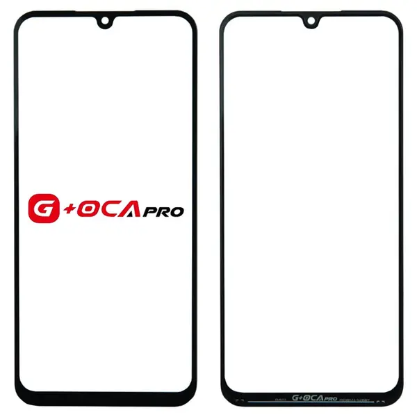 MR3_121900 Скло корпусу для g, oca pro samsung a245 galaxy a24 4g, m346 galaxy m34 5g (2023) з oca-плівкою, black 