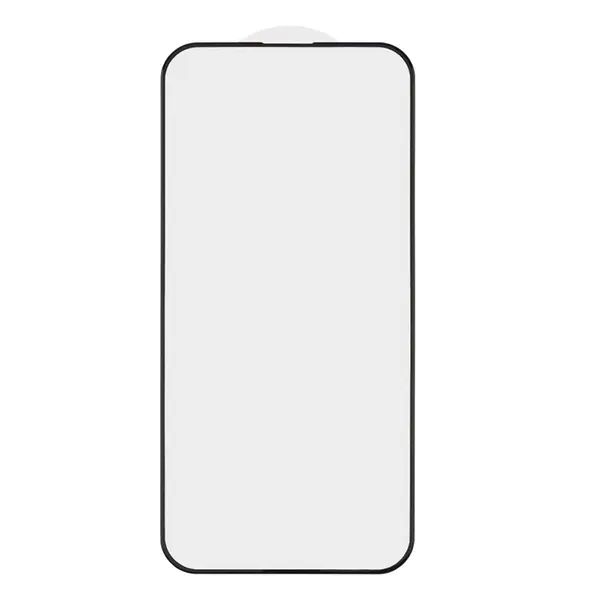 MR3_122536 Скло iphone 16 pro, iphone 17, iphone 17 pro (0.3mm, 4d arc, чорний) люкс PRC