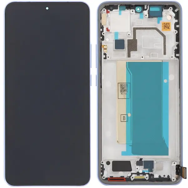 MR3_122880 Дисплей xiaomi 13t, 13t pro, з сенсором, та рамкою blue сервісний оригінал 