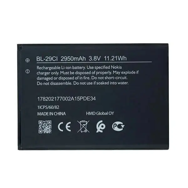 MR3_123187 Акумулятор nokia c10, c20 bl-29ci оригінал (prc), (тех. пак) 