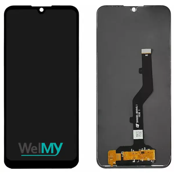 MR3_345957 Дисплей zte blade a7 (2019), a7 (2020), a5 (2020) у зборі з сенсором чорний (ski608-b09 v0.1, ski608-b08 v0.2), (welmy) WELMY