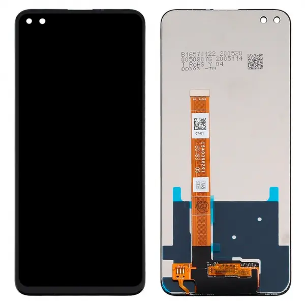 MR3_116634 Дисплей realme 6 pro, oppo a92s у зборі з сенсором чорний PRC