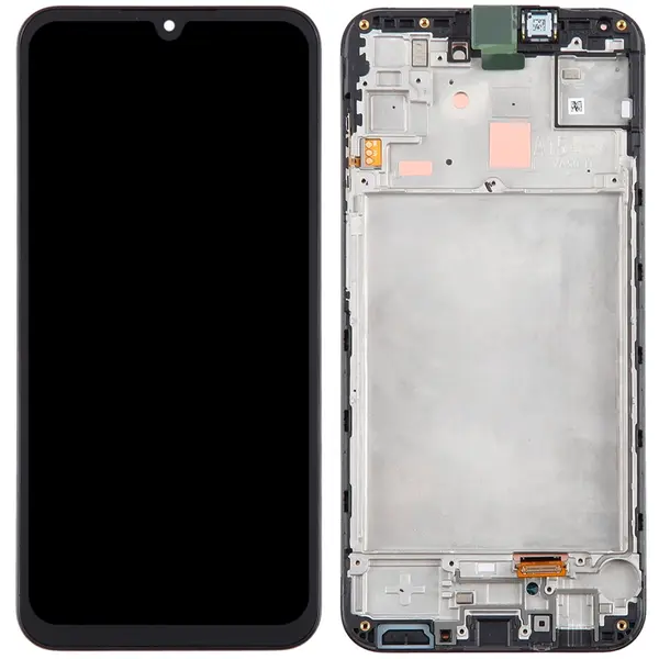 MR3_122361 Дисплей samsung a155, a156 galaxy a15 4g, 5g (2023) у зборі з сенсором та рамкою чорний сервісний оригінал SAMSUNG