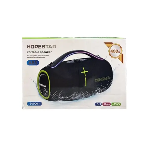 MR4_144675 Колонка bluetooth hopestar a85 400w чорний HOPESTAR
