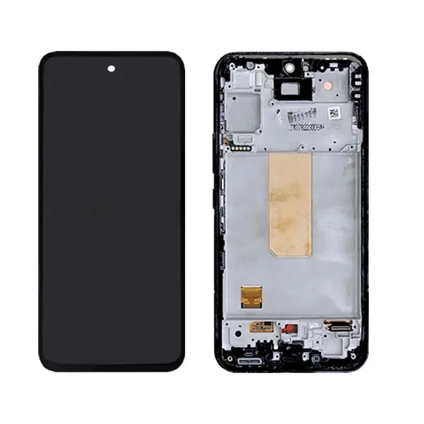 MR3_119694 Дисплей samsung a546 galaxy a54 5g (2023) у зборі з сенсором та рамкою чорний oled (big size) PRC