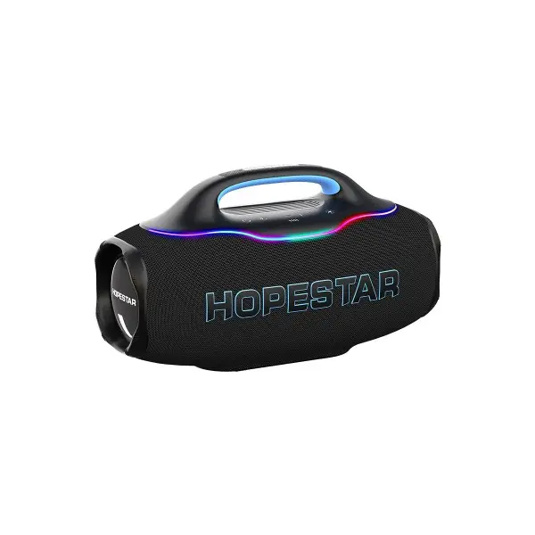 MR4_153391 Колонка bluetooth hopestar s90 з 1pcs microphone 220w чорний HOPESTAR
