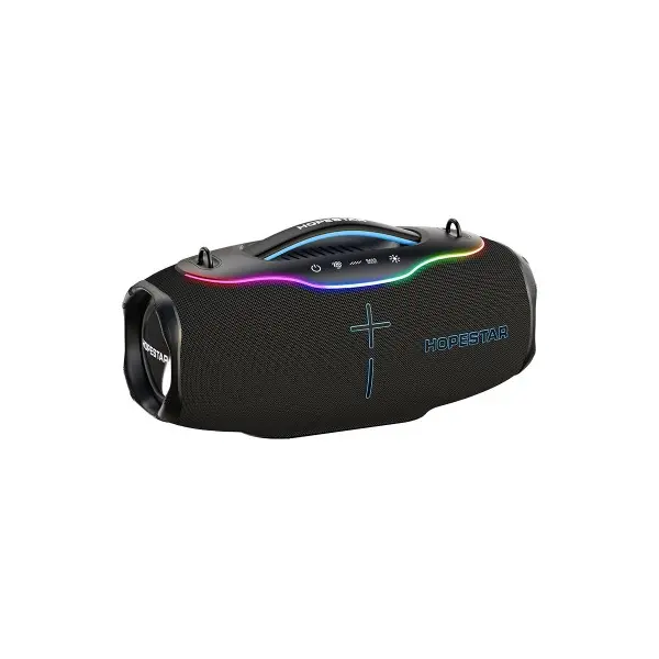 MR4_153392 Колонка bluetooth hopestar h90 з 1pcs microphone 220w чорний HOPESTAR