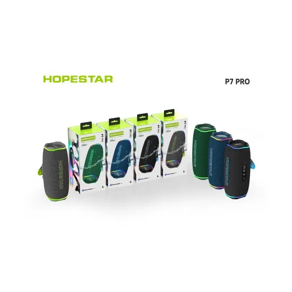 MR4_153399 Колонка bluetooth hopestar p7 pro 46w чорний HOPESTAR