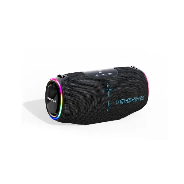 MR4_153413 Колонка bluetooth hopestar a300 з 1pcs microphone 150w чорний HOPESTAR