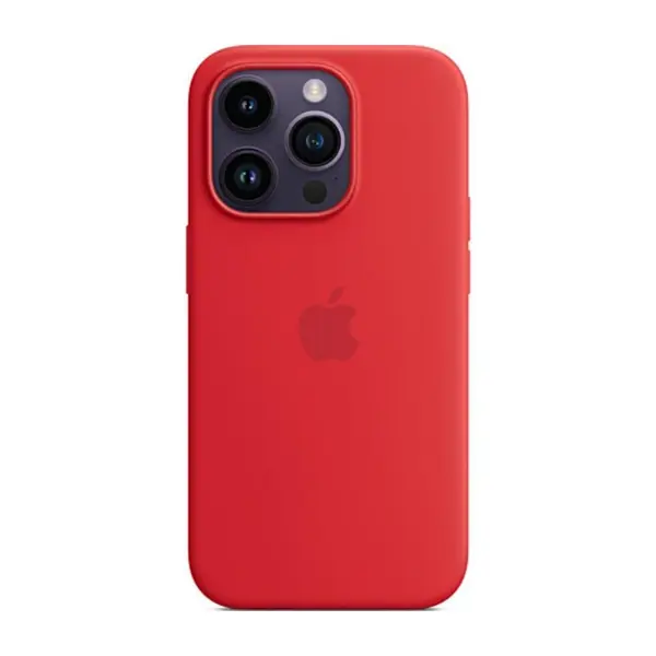 MR3_120078 Silicone case для iphone 15 pro (14) червоний (закритий низ) PRC