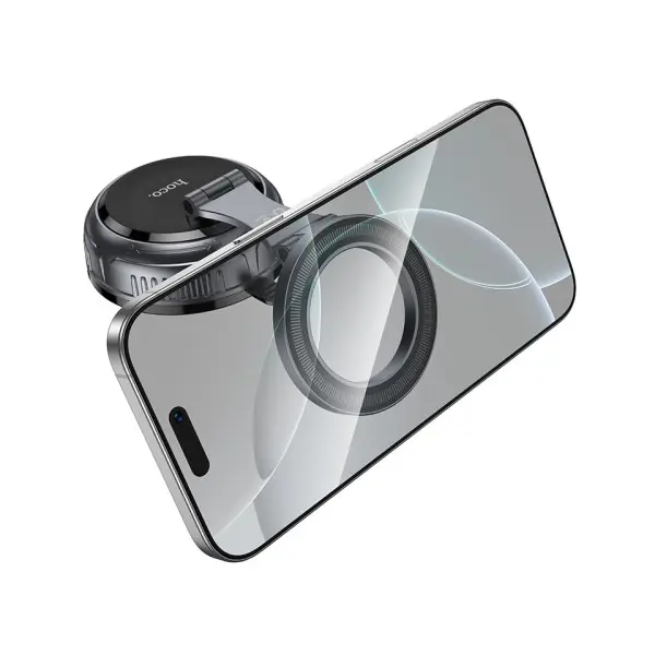 MR4_153780 Авто тримач hoco h92 high vacuum suction cup magnetic holder (universal) чорний HOCO