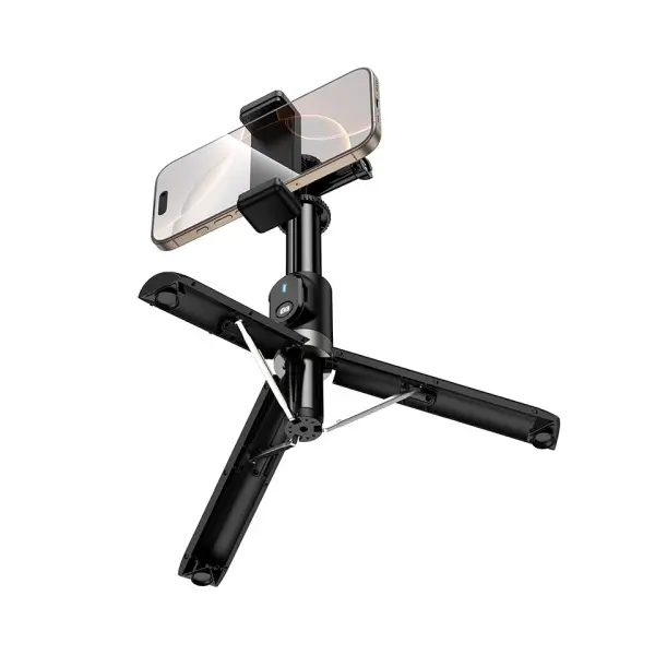 MR4_153727 Багатофункціональний штатив hoco k101 prestigio multifunctional tripod чорний HOCO
