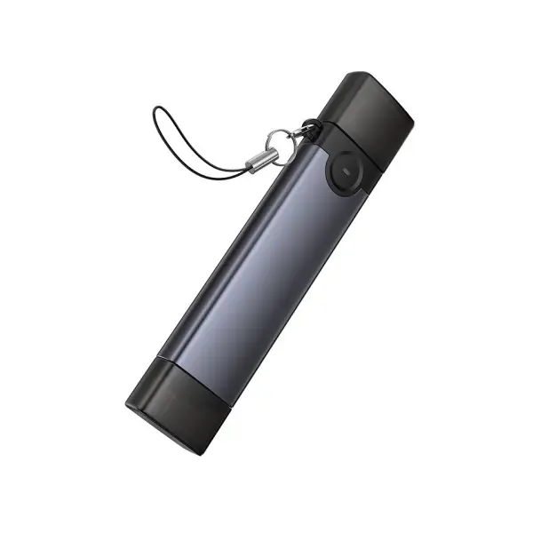 MR4_153821 Картрідер hoco hb56 victory usb, type-c 3in1 card reader metal сірий HOCO