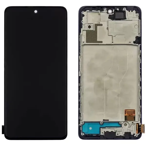 MR3_119597 Дисплей redmi note 10 pro, redmi note 10 pro max у зборі з сенсором та рамкою onyx сірий oled a+ (original size) XIAOMI