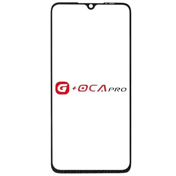 MR3_179723 Скло корпусу для g, oca pro redmi 9a, redmi 9c, redmi 10a, poco c31 з oca-плівкою, чорний PRC