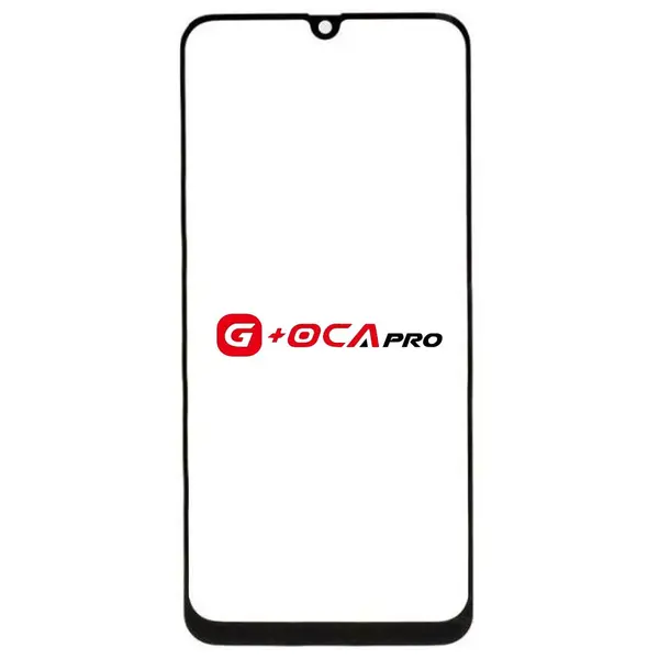 MR3_322337 Скло корпусу для g, oca pro samsung m315, m307, m215, m305 galaxy m31, m30s, m21, m30 з oca-плівкою, чорний PRC